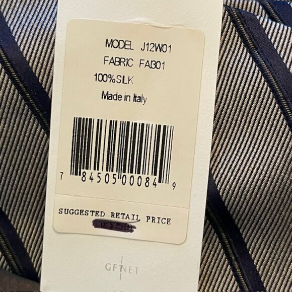 Ike Behar & Joseph Abboud NWT 100% Silk NEW Neck Ties Geometric & Striped - Picture 6 of 7